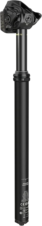 „RockShox REVERB AXS XPLR“ balnelio stovas, 27,2 mm, eiga 75 mm, 400 mm, A1
