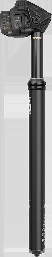 „RockShox REVERB AXS XPLR“ balnelio stovas, 27,2 mm, eiga 75 mm, 400 mm, A1