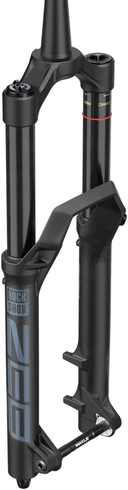 „RockShox ZEB Select Charger RC“ – „Crown“ 27,5" „Boost“ 15×110, 180 mm, matinis juodas, „Alum A2“