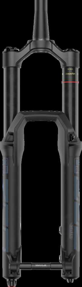 „RockShox ZEB Select Charger RC“ – „Crown“ 27,5" „Boost“ 15×110, 180 mm, matinis juodas, „Alum A2“