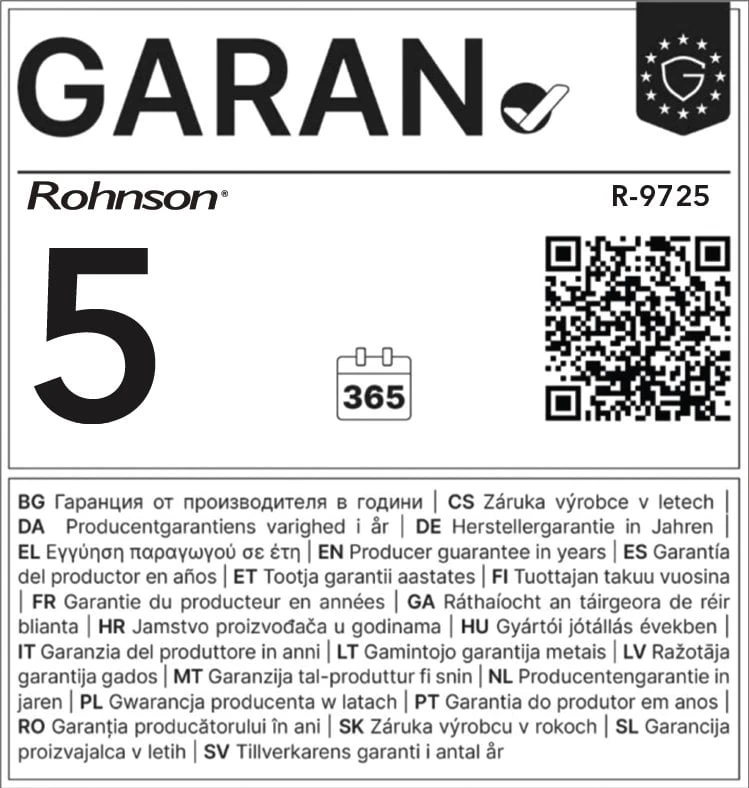 Rohnson R-9725 joninis oro valytuvas