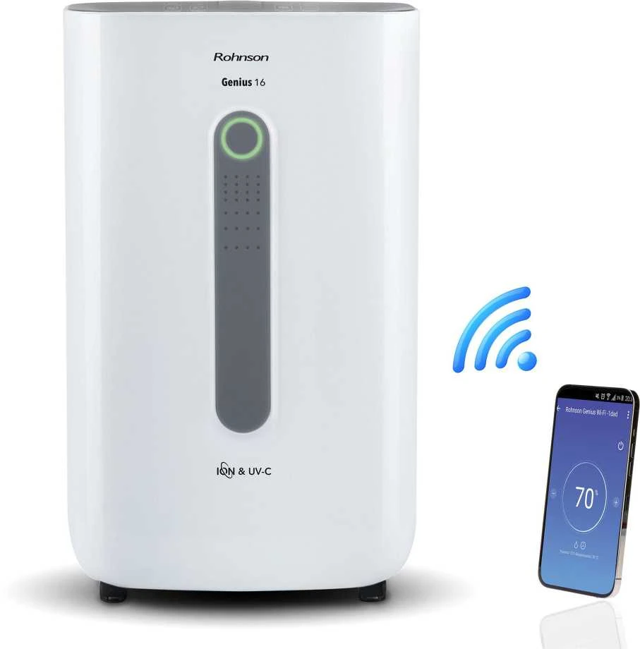 Sausintuvas ROHNSON R-9916W Genius 16 Wi-Fi ION & UV-C