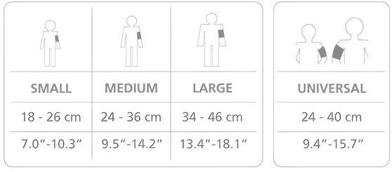 Kraujospūdžio matuoklis Rossmax universalus manžetė 24-40cm