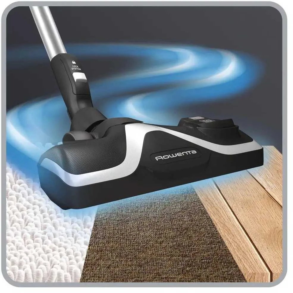 ROWENTA Silence Force Allergy+ – dulkių siurblys raudonas