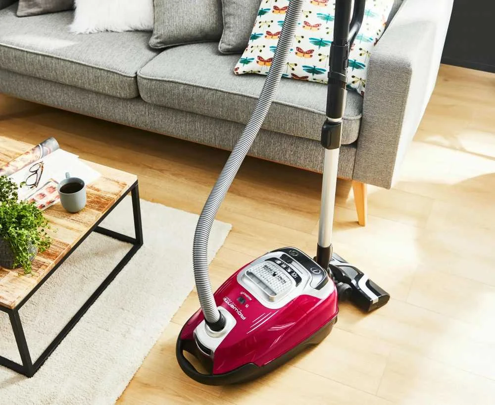 ROWENTA Silence Force Allergy+ – dulkių siurblys raudonas
