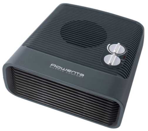 Rowenta Silence Comfort Elektrinis šildytuvas-ventiliatorius Vidaus Juoda, Sidabras 2400 W