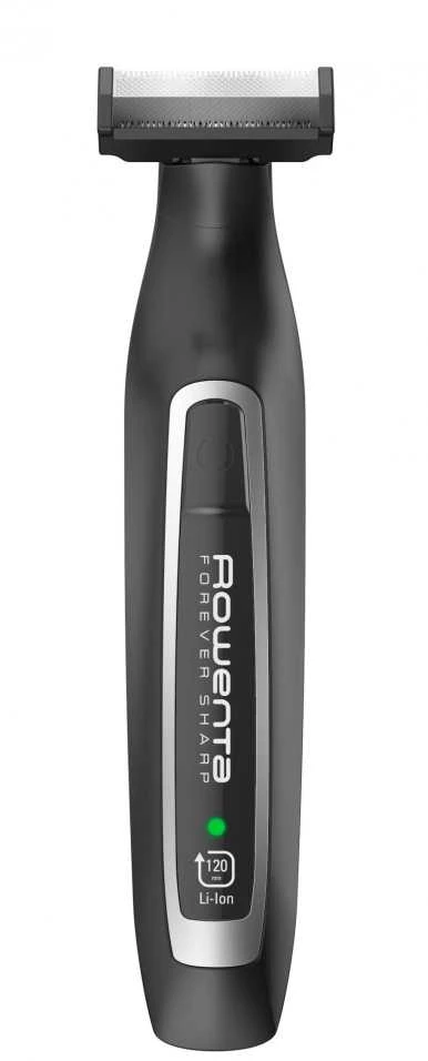 Rowenta Forever Sharp TN6000 barzdos kirpimo mašinėlė „Wet & Dry“ Juoda, Sidabras
