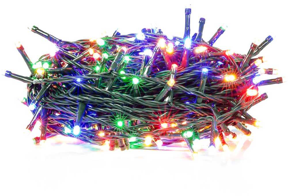 Kalėdų žiburiai Retlux 300 LED spalvos