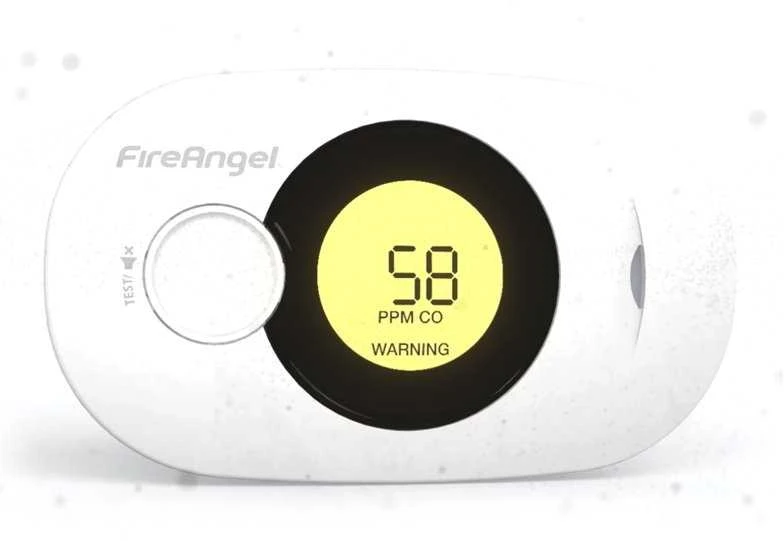 Anglies monoksido signalizacija FireAngel FA3322 dujų detektorius (FA3322-INT)