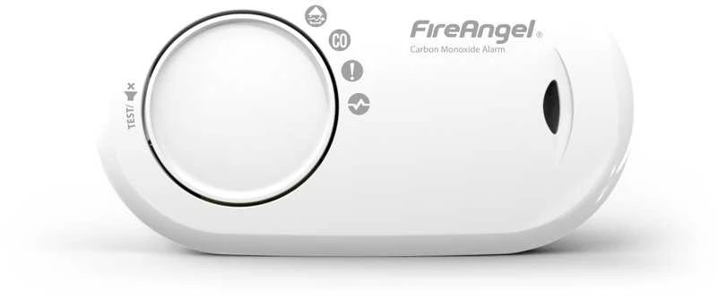 FireAngel Anglies monoksido jutiklis su įmontuota baterija FA3820