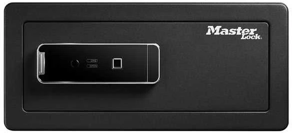 Master Lock LX110Beurhro Biometrinis seifas prekėms apsaugoti nuo vertybių, juodas, 19,5 x 43 x 37 cm
