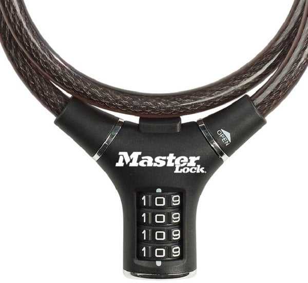 „Master Lock“ užrakinimo trosas 12 mm ergonomiško dizaino 8229EURDPRO