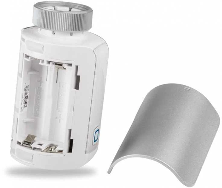 HomeMatic IP Homematic IP radiatoriaus termostatas Evo (HmIP-eTRV-ES), šildymo termostatas (sidabrinis)