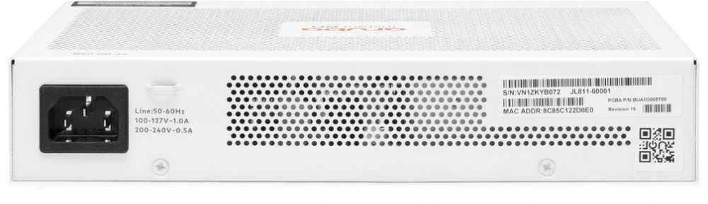 Šakotuvas Hewlett Packard (HP) HPE Aruba Instant On 1830 8G 65W jungiklis (JL811A)