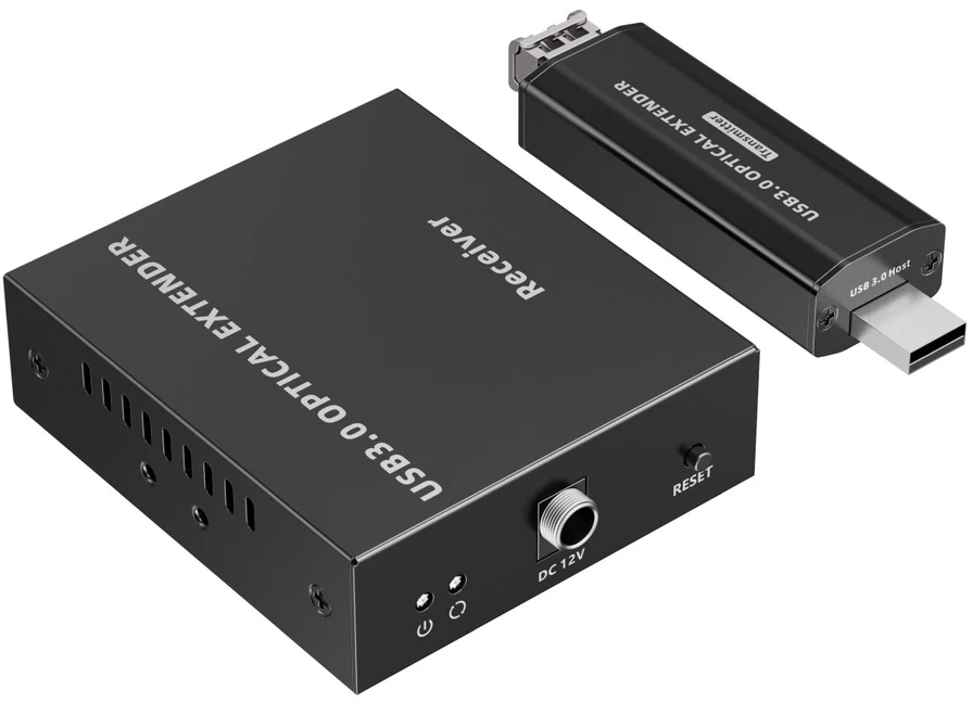 Šakotuvas PremiumCord kuext5 - 150m USB 3.2 Optical Extender