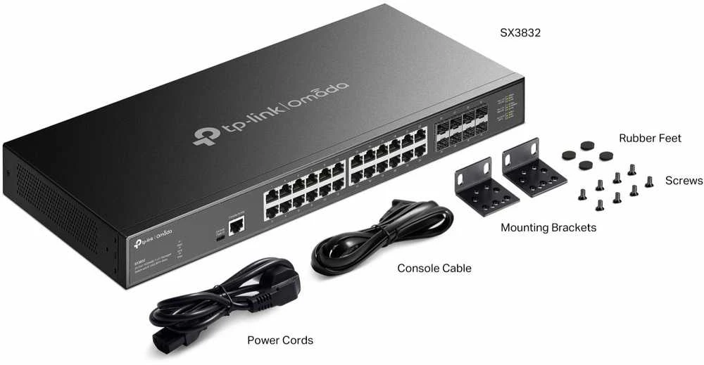 Šakotuvas TP-Link SX3832 Omada jungiklis