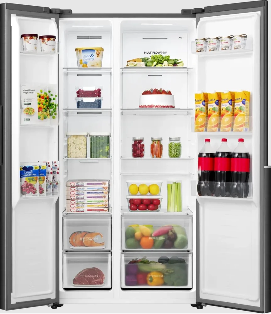 Šaldytuvas Gorenje NRS917E41BX (edelstahl (dunkel)) Kühlschrank