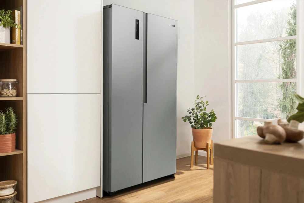 Gorenje šaldytuvas-šaldiklis nrs917e41x side by side