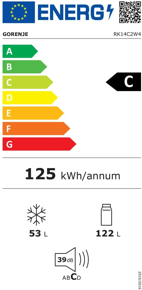Šaldytuvas Gorenje RK14C2W4