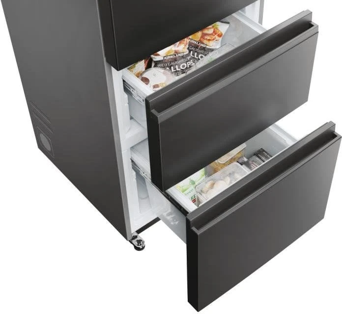 Šaldytuvas Haier 3D 70 Serie 5 HTR5719ENPT Freestanding 528 L Juodas