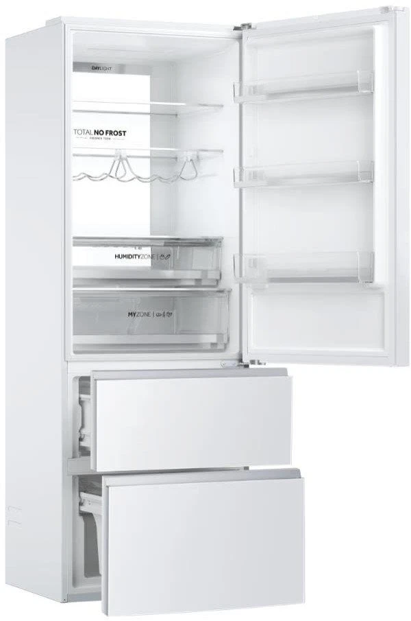 Šaldytuvas Haier HTW7720DNGW, Baltos spalvos