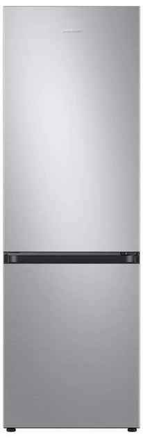 Šaldytuvas Šaldytuvo derinys Samsung RB34C600CSA/EF, 344 l, C klasė, visiškas bešerkšnis aušinimas, universalus aušinimas, skaitmeninis inverterinis kompresorius, WiFi, AI Energy, išmanusis valdymas, aukštis 185 cm, nerūdijantis plienas