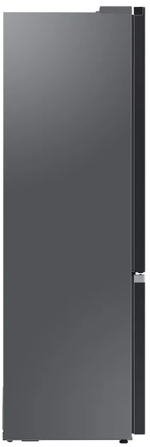 Samsung RB38C600CB1/EF šaldytuvas, 390 l, C klasė, visiškas bešerkšnis aušinimas, visapusiškas aušinimas, skaitmeninis inverterinis kompresorius, WiFi, AI Energy, išmanusis valdymas, aukštis 203 cm, tamsiai nerūdijantis plienas