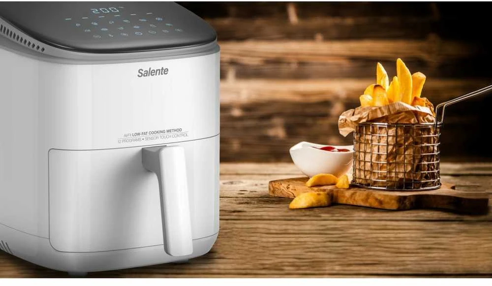 Gruzdintuvė beztłuszczowa Evolveo Salente AirFit 4v1, 3,5 l, balta
