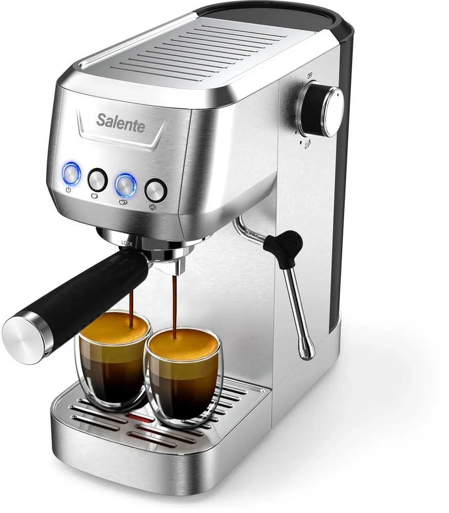 Slėginis kavos aparatas Evolveo Salente Coffio ekspres nerūdijantis plienas