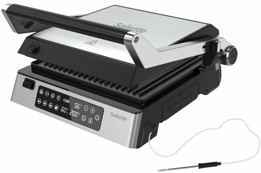 „Evolveo Salente FlamePro“ kontaktinė kepsninė su išoriniu temperatūros zondu