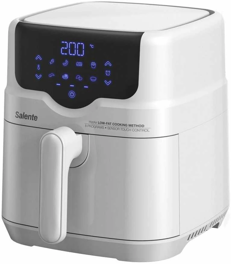 Gruzdintuvė beztłuszczowa Evolveo Salente HotAir, karšto oro gruzdintuvė 2in1, 4,3 l, balta