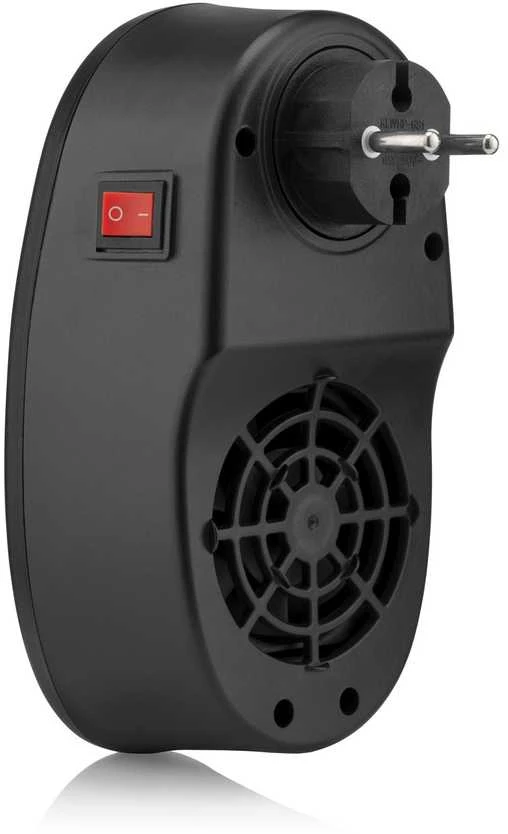 Termowentylator Evolveo Salente HotHeat, teplovzdušný mini ventilátor, 500 W, černý