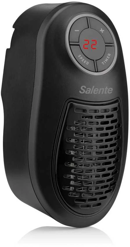 Termowentylator Evolveo Salente HotHeat, teplovzdušný mini ventilátor, 500 W, černý