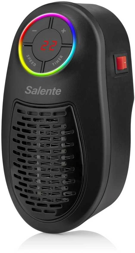 Termowentylator Evolveo Salente HotHeat, teplovzdušný mini ventilátor, 500 W, černý