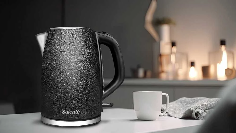 Virdulys Evolveo Salente IceQueen virdulys elektrinis 1,7 l nerūdijantis plienas juoda