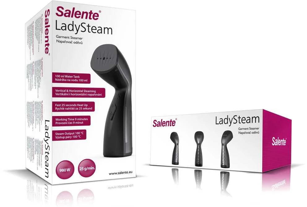Garo valytuvas drabužiams Evolveo Salente LadySteam rankinis garintuvas drabužiams i higieniczny czyścik 2w1