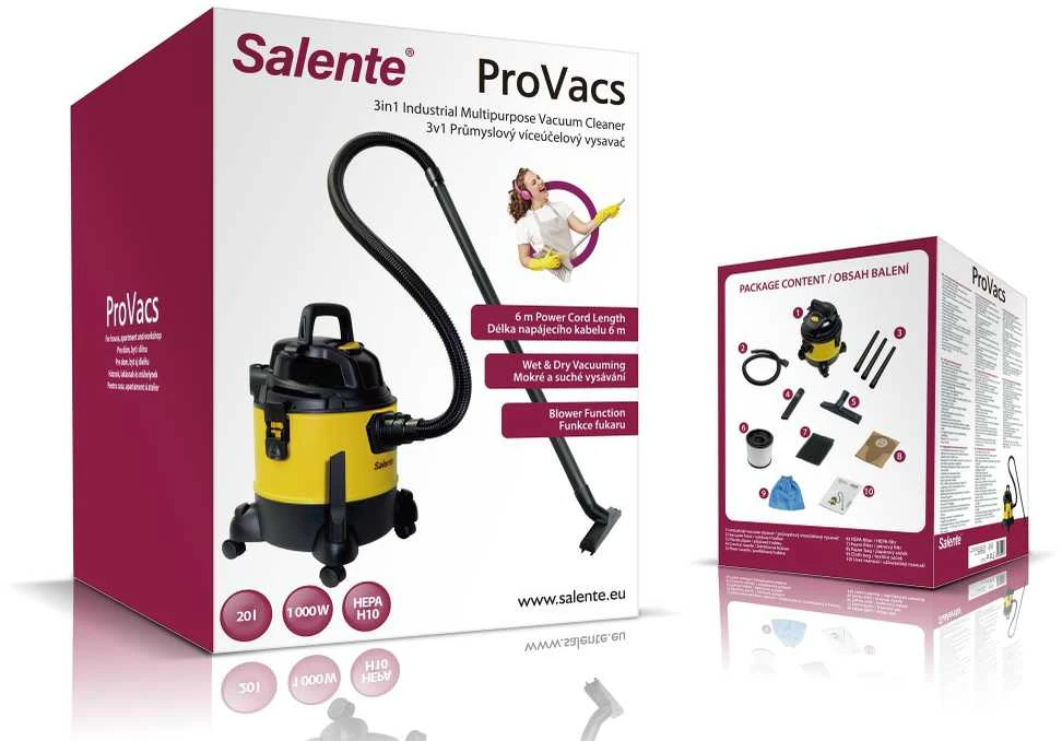 Puikūs kvepalai Evolveo Salente ProVacs 4v1 odkurzacz do odkurzania na mokro i sucho dmuchawa