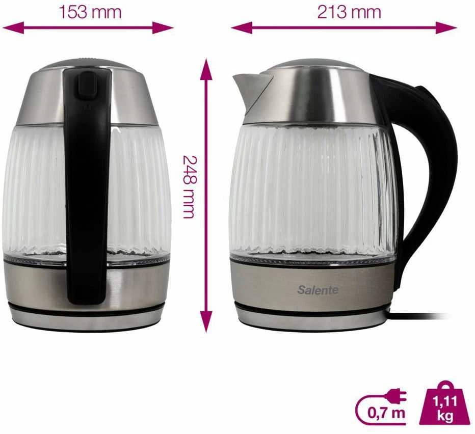 Virdulys Evolveo Salente StripeGlass,1,8 l
