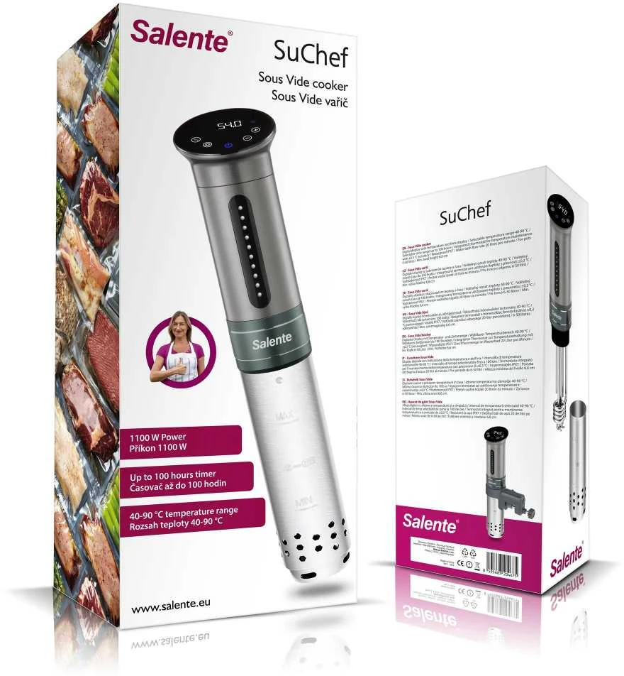 Virtuvinės svarstyklės Evolveo Salente SuChef, elektrinė Sous Vide viryklė