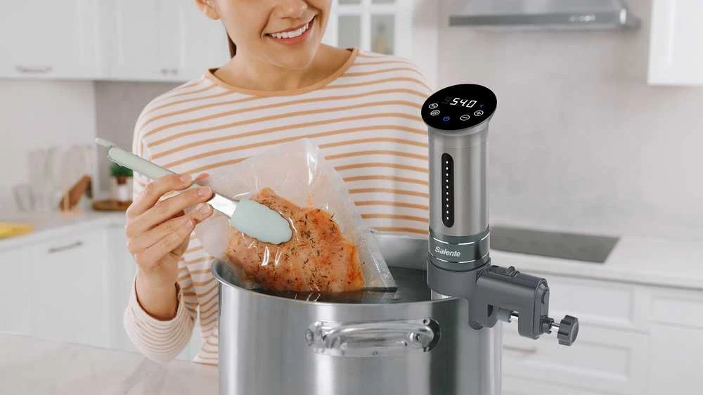 Virtuvinės svarstyklės Evolveo Salente SuChef, elektrinė Sous Vide viryklė
