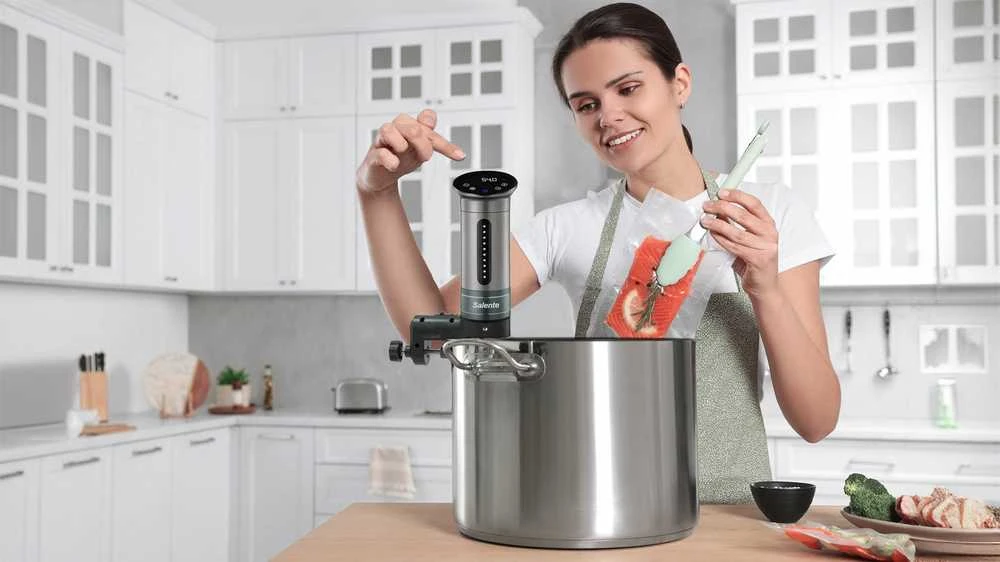 Virtuvinės svarstyklės Evolveo Salente SuChef, elektrinė Sous Vide viryklė