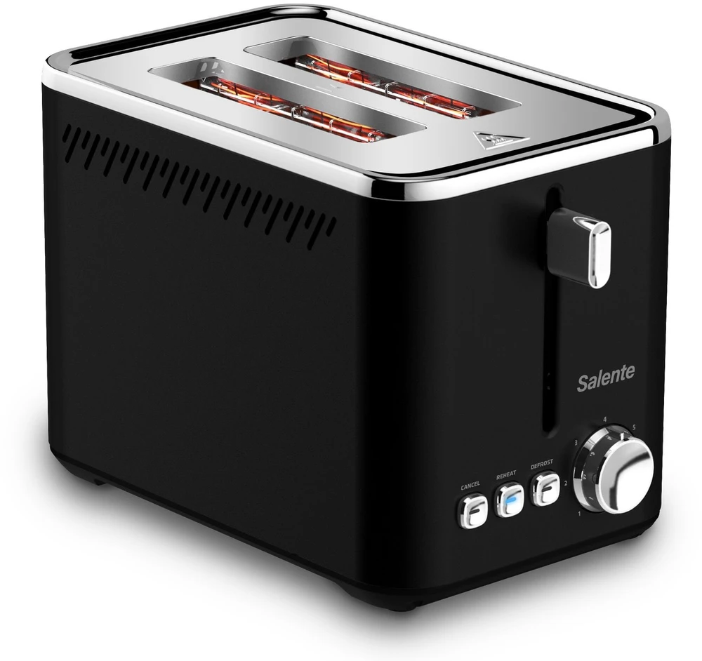 Skrudintuvas Evolveo Salente ToastPro, topinkovač, nerez, černý