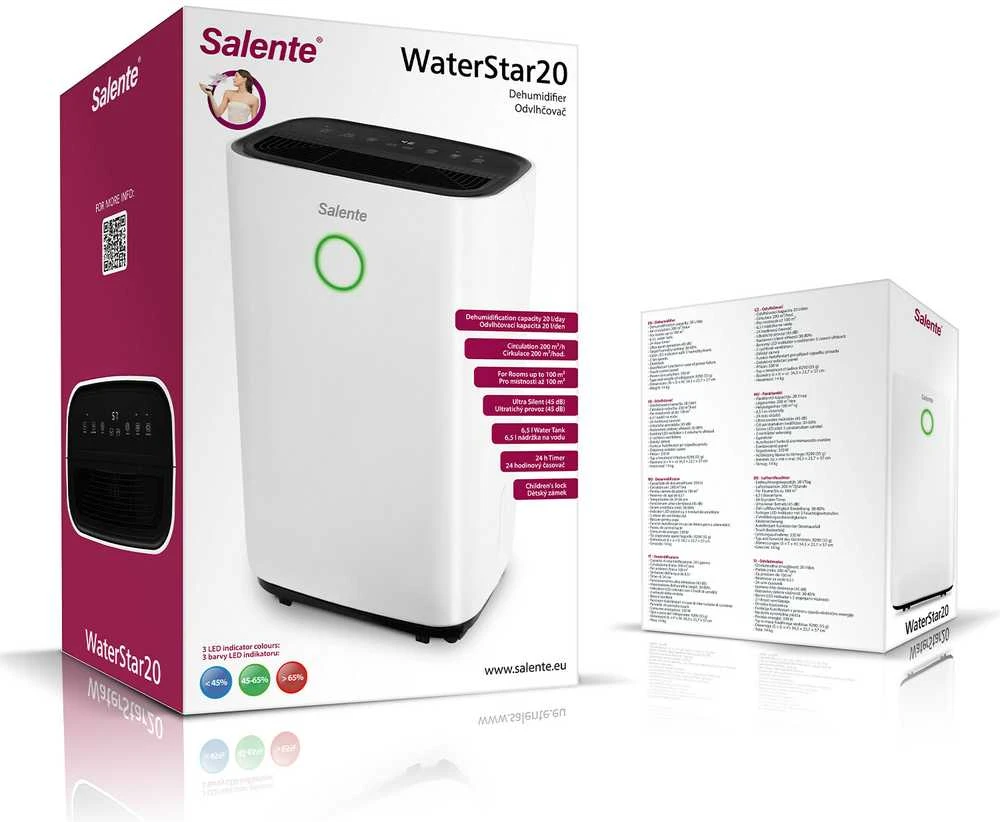 „Evolveo Salente“ oro sausintuvas „WaterStar20 balta“
