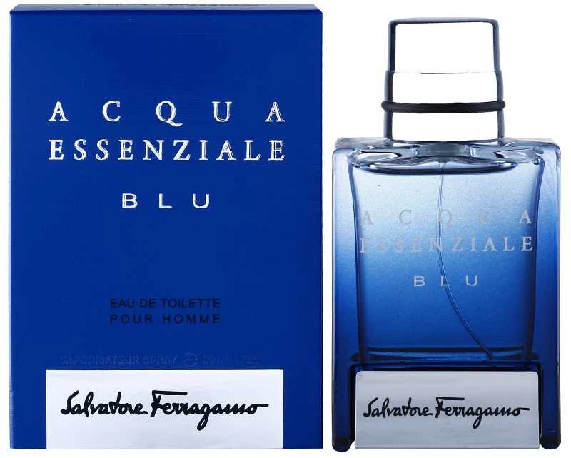 Salvatore Ferragamo Acqua Essenziale Blu EDT tualetinis vanduo vyrams, 100 ml