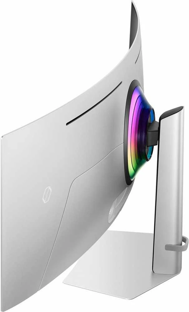 Samsung | Odyssey OLED G9 G95SC Monitorius | LS49CG950SUXDU | 49 " | QHD | 32:9 | 240 Hz | 0.03 ms | 5120 x 1440 | 250 cd/m² | HDMI jungtys quantity 1 | Sidabrinis