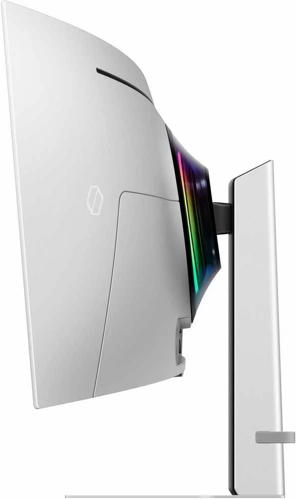 Samsung | Odyssey OLED G9 G95SC Monitorius | LS49CG950SUXDU | 49 " | QHD | 32:9 | 240 Hz | 0.03 ms | 5120 x 1440 | 250 cd/m² | HDMI jungtys quantity 1 | Sidabrinis