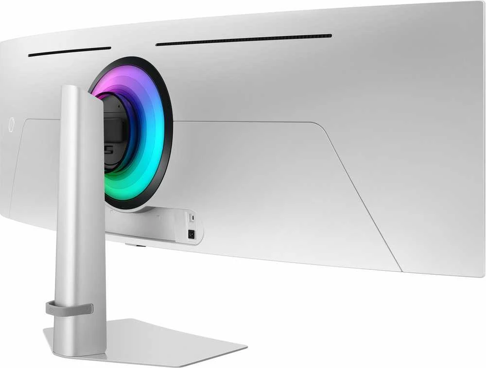 Samsung | Odyssey OLED G9 G95SC Monitorius | LS49CG950SUXDU | 49 " | QHD | 32:9 | 240 Hz | 0.03 ms | 5120 x 1440 | 250 cd/m² | HDMI jungtys quantity 1 | Sidabrinis
