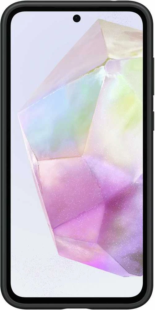 Dėklas Samsung Galaxy A35 Card Slot Cover Juodas