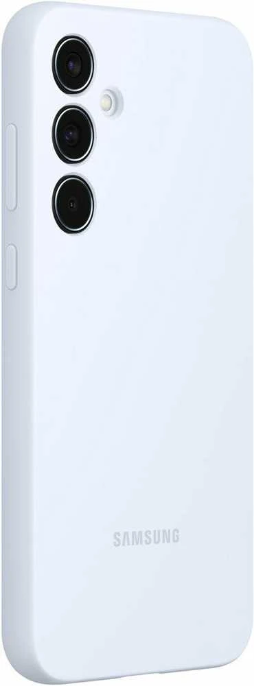 Dėklas Samsung Galaxy A35 Silicone Cover Light Mėlyna