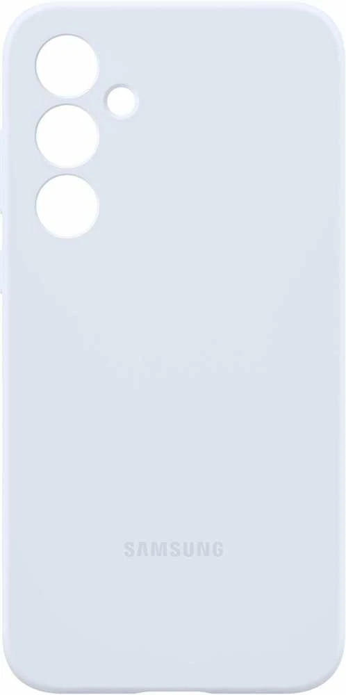 Dėklas Samsung Galaxy A35 Silicone Cover Light Mėlyna